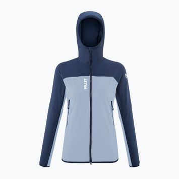 Damen Softshelljacke Millet Fusion XCS Hoodie iceberg/saphir
