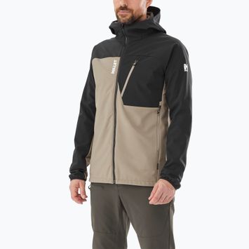 Softshelljacke Herren Millet Magma Shield Hoodie dorite/ black