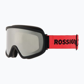 Rossignol Hero Skibrille rot/schwarz/transparent/gelb/silber