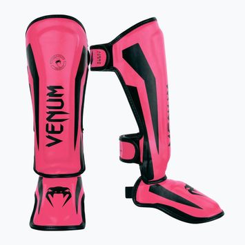 Venum Elite Shin Exclusive Kinder Schienbeinschützer neo rosa