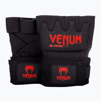 Venum Gel Kontact Quick Wraps Innenhandschuhe schwarz/rot