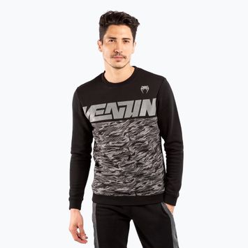 Herren Venum Connect Crewneck Sweatshirt schwarz/dunkel camo