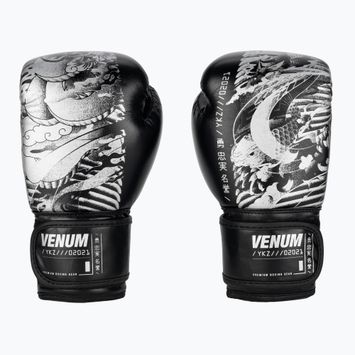 Venum YKZ21 Boxing schwarz/weiss Kinder Boxhandschuhe