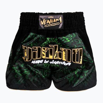 Venum Attack Muay Thai Trainingsshorts schwarz/grün