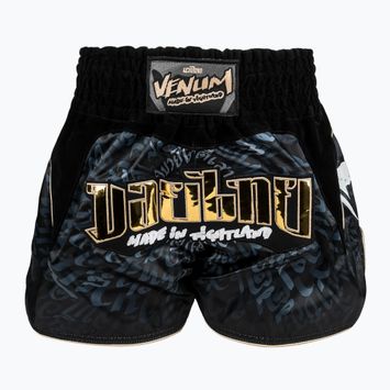Trainings Shorts Venum Attack Muay Thai black/grey