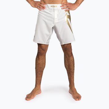 Herren Venum Light 5.0 Trainingsshorts weiß/gold