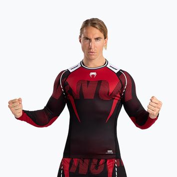 Men's Venum Adrenaline Rashguard schwarz/rot Longsleeve
