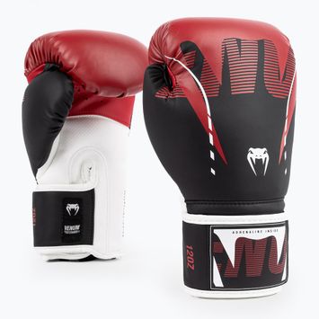 Venum Adrenaline Boxhandschuhe schwarz/rot