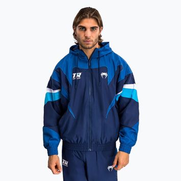 Venum X Top Rank Original Herren-Trainingsanzug mit Kapuze Jacke marineblau