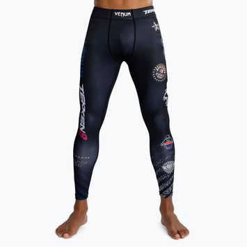 Venum X Tekken 8 Männer Training Leggings - Paul Phoenix Spats schwarz/blau