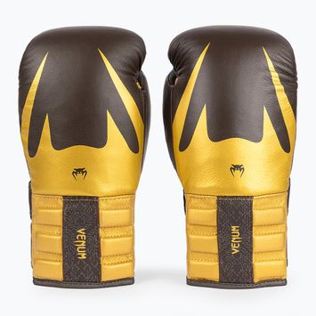 Boxhandschuhe Venum Reverso Boxing chocolate/gold