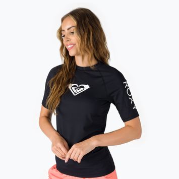 Frauen-T-Shirt zum Schwimmen ROXY Whole Hearted 2021 anthracite
