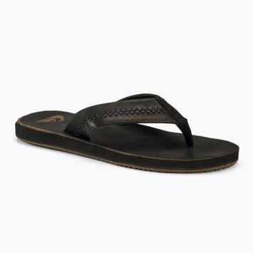 Herren Quiksilver Carver Natural II Flip Flops schwarz 1