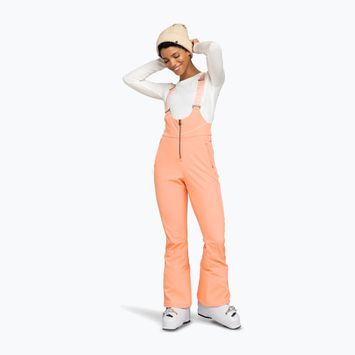Snowboardhose Damen ROXY Summit Bib peach pink