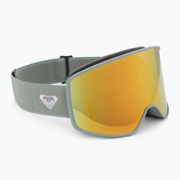 Snowboardbrille Damen ROXY Storm Women lily pad/pink gold mi