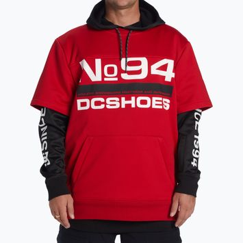 Snowboard Sweatshirt Hoodie  Herren DC Dryden barbados cherry