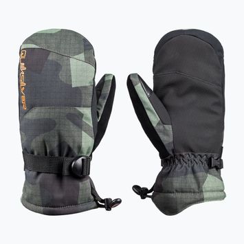 Snowboardhandschuhe Kinder Quiksilver Mission Mitt puzzle camo sea spray