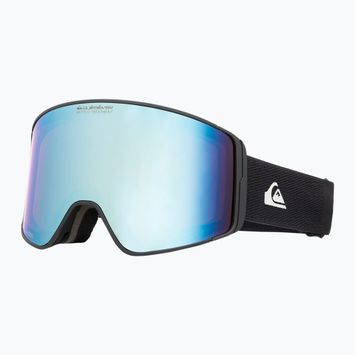 Quiksilver Storm MG Herren Snowboardbrille schwarz/clux l blau mi