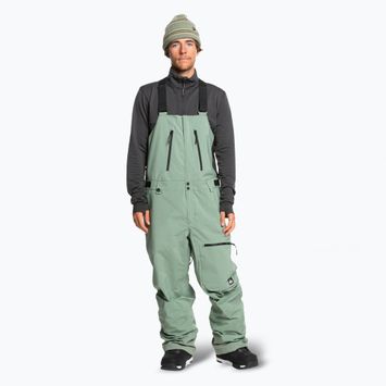 Snowboardhose Herren Quiksilver Altostratus Stret Gore-Tex Bib sea spray