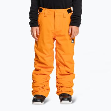 Quiksilver Estate orange pepper Kinder Snowboard-Hose