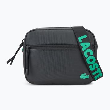 Bauchtasche Herren Lacoste NH4798TX jacquard webbing noir