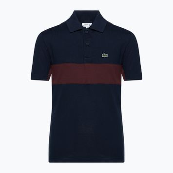 Lacoste Kinder Poloshirt PJ2479 marineblau-expresso