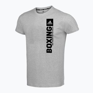 adidas Boxing-T-Shirt für Männer grau/schwarz