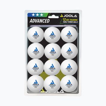 JOOLA Advanced Training 40+ Tischtennisbälle 12 Stück weiß