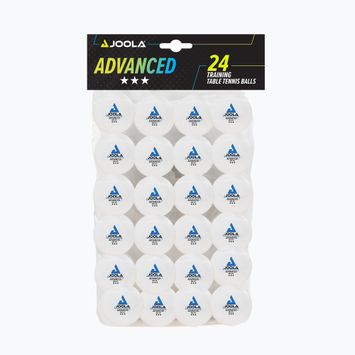 JOOLA Advanced Training 40+ Tischtennisbälle 24 Stück weiß