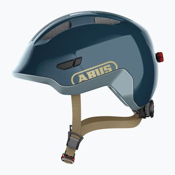 Fahrradhelm Kinder ABUS Smiley 3.0 ACE LED royal blue