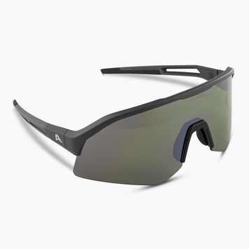 Alpina Sonic Q-Lite Mitternachtsgrau matt/silber verspiegelt Sonnenbrille