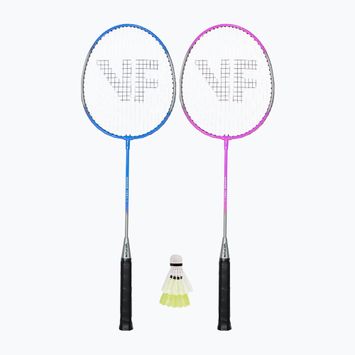 VICFUN Hobby Badmintonset Typ B rosa/blau