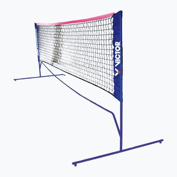 VICTOR Mini-Badmintonnetz blau 185910