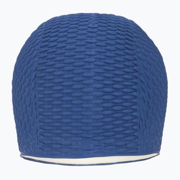 Schwimmkappe Damen Fashy Thermo Bubble navy