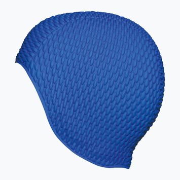 Schwimmkappe Damen Fashy Thermo Bubble navy