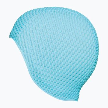 Schwimmkappe Damen Fashy Thermo Bubble turquoise