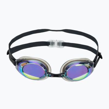 Schwimmbrille aquaFeel Glide Mirrored black/gold