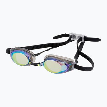 Schwimmbrille aquaFeel Glide Verspiegelt schwarz/gold