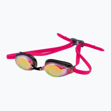 Schwimmbrille aquaFeel Glide Mirrored red