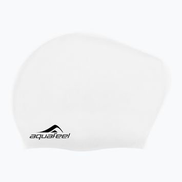 Schwimmkappe aquaFeel Long Hair white