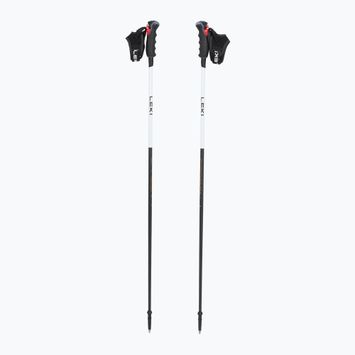 Skistöcke Damen LEKI Carbon 14 3D natural carbon/ white/ gold