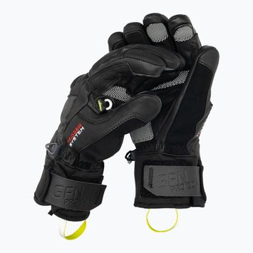 LEKI Griffin Tune 3D Boa Herren Skihandschuh schwarz/graphit/ice lemon