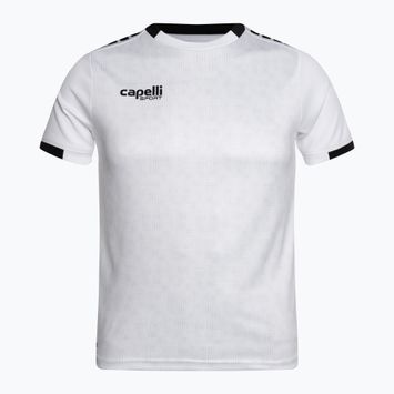 Capelli Cs III Block Jugend Fußballtrikot weiß/schwarz