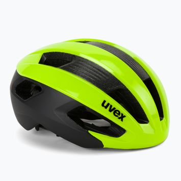 Fahrradhelm UVEX Rise CC gelb-schwarz S4100900115