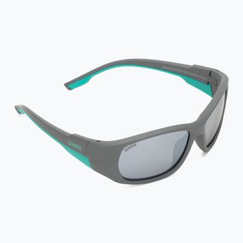 UVEX Kindersonnenbrille Sportstyle 514 grau matt/verspiegelt silber