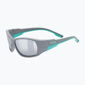 UVEX Kindersonnenbrille Sportstyle 514 grau matt/verspiegelt silber