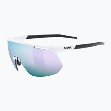 UVEX Pace One weiß matt/verspiegelt lavendel Sonnenbrille