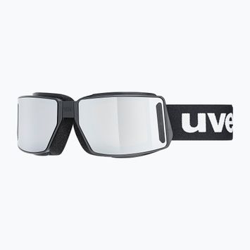 Skibrille UVEX MTN Tour black matt/mirror silver