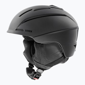 Skihelm UVEX Gravitate black matte