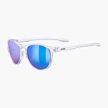UVEX Sonnenbrille LGL 53 klar/verspiegelt blau